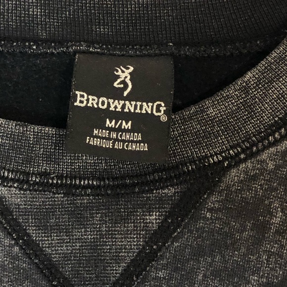 Browning Distressed Sweater, Size M - Picture 5 of 6